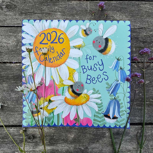 Alex Clark Busy Bees Family Calendar 2026