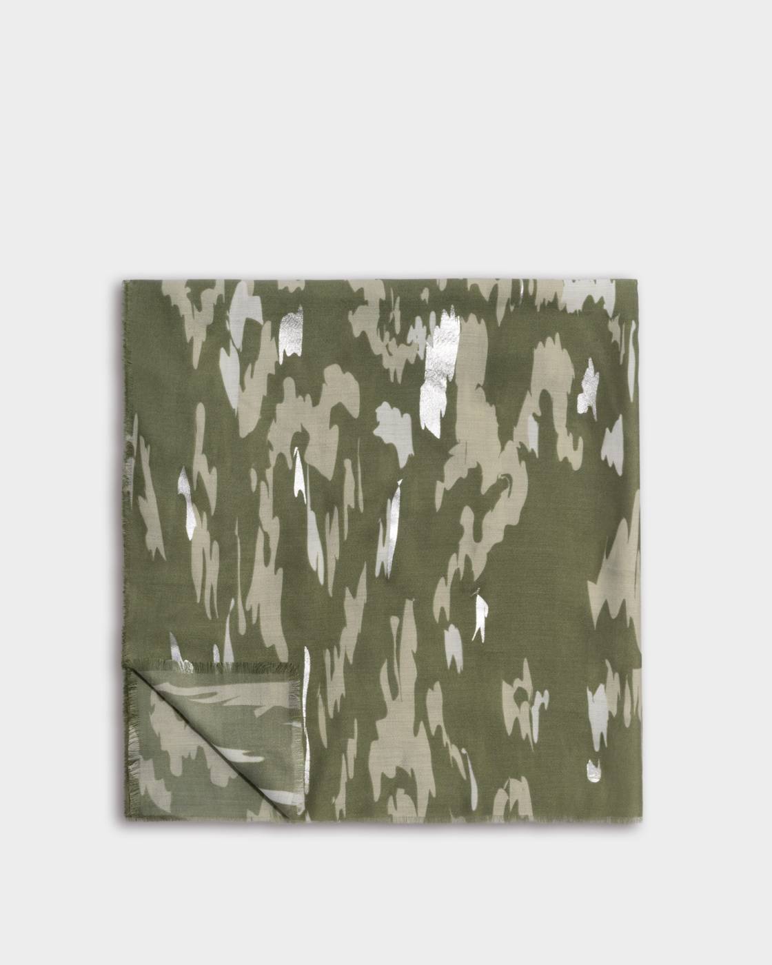 Katie Loxton Printed Foil Scarf