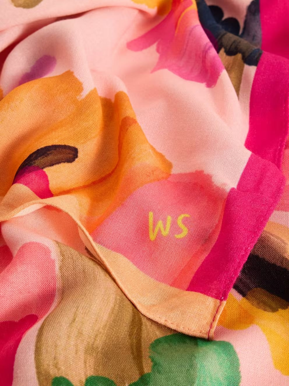 White Stuff Sophie Printed Scarf