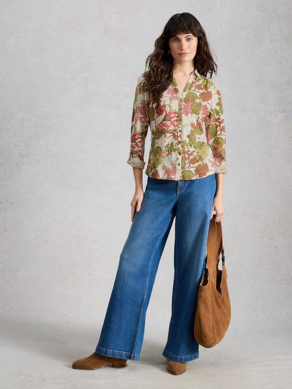 White Stuff Annie Jersey Shirt