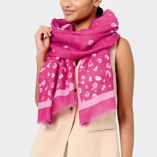 Katie Loxton Printed Foil Scarf