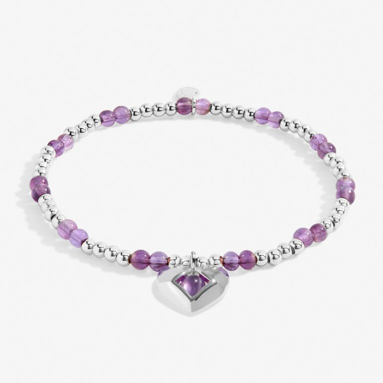 Joma Jewellery Birthstone A Little “February” Bracelet