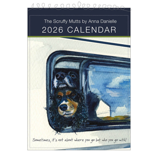 2026 Scruffy Mutt’s Dog Calendar