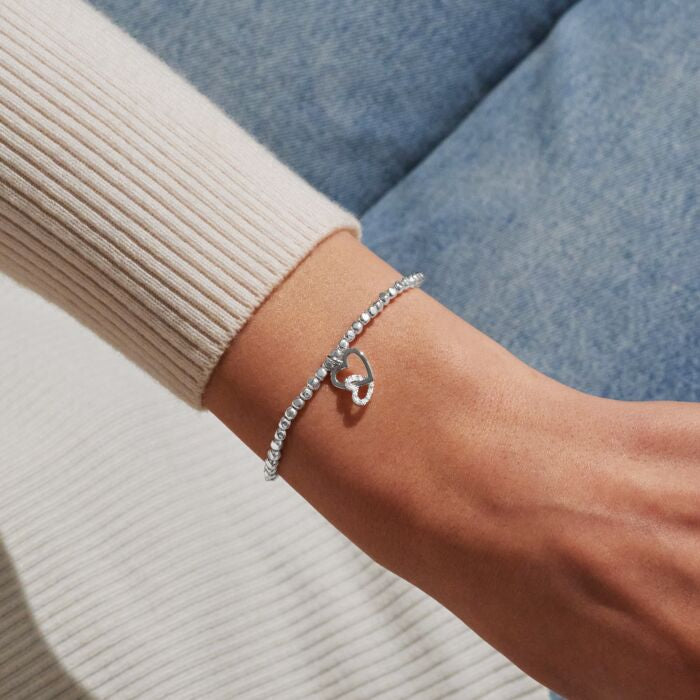 Joma Jewellery Forever Yours ‘Treasure Sister’ Silver Plated Bracelet