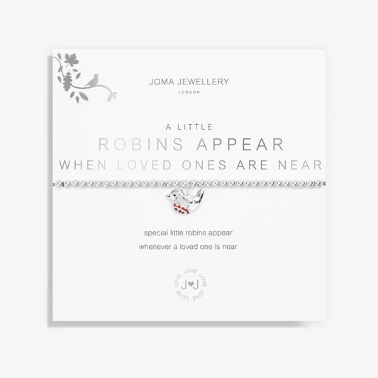 Joma Jewellery A Little Robins Appear Bracelet