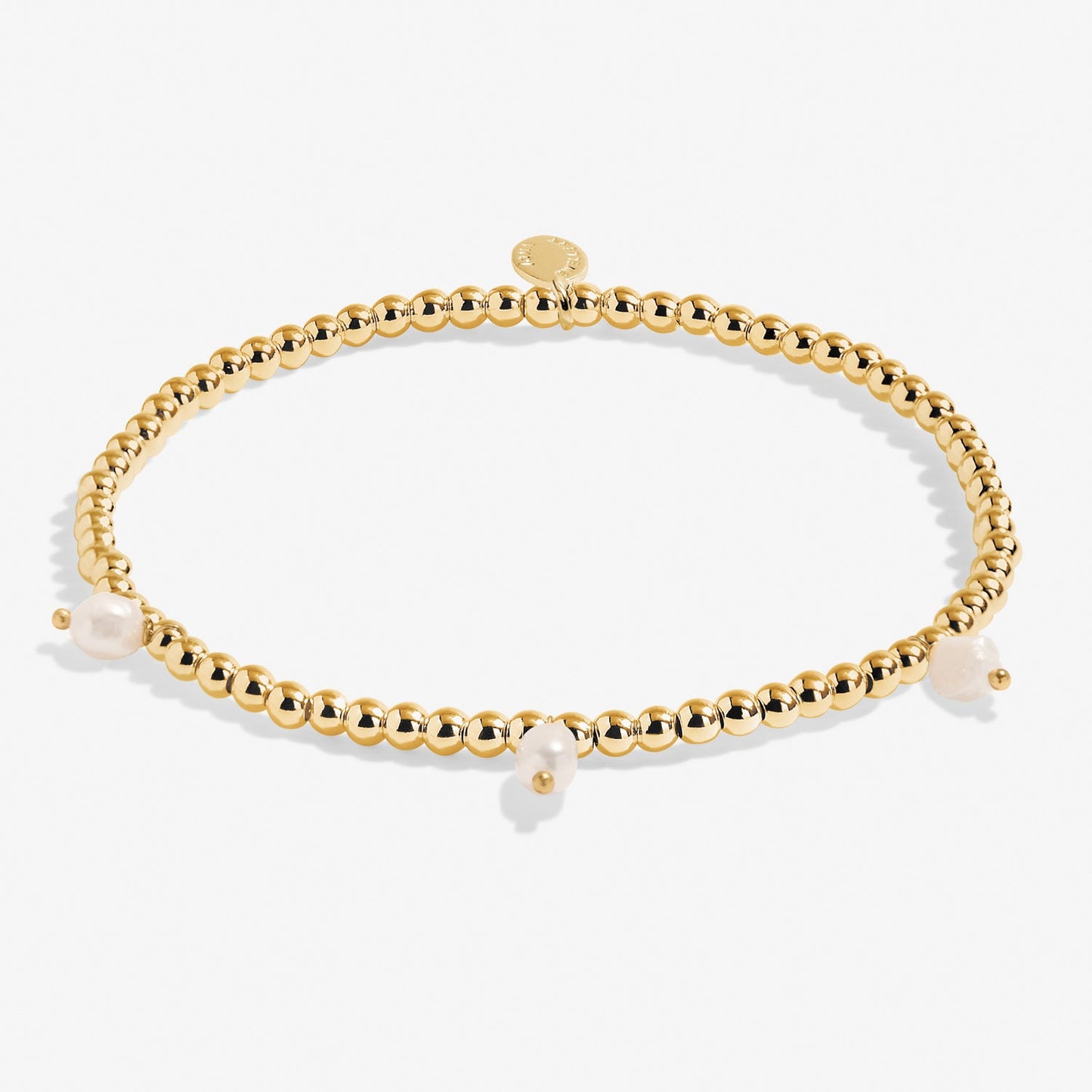 Three Pearl Gold Anklet (Gold Plated)