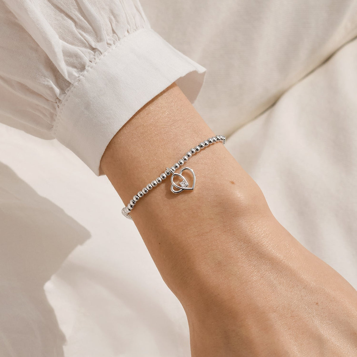 Joma Christmas A Little 'Merry Christmas Wonderful Granny' Bracelet In Silver Plating