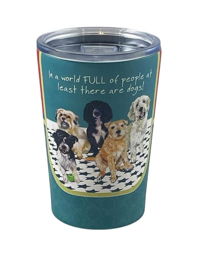 Little Dog Laughed Funny Dogs Travel Cup