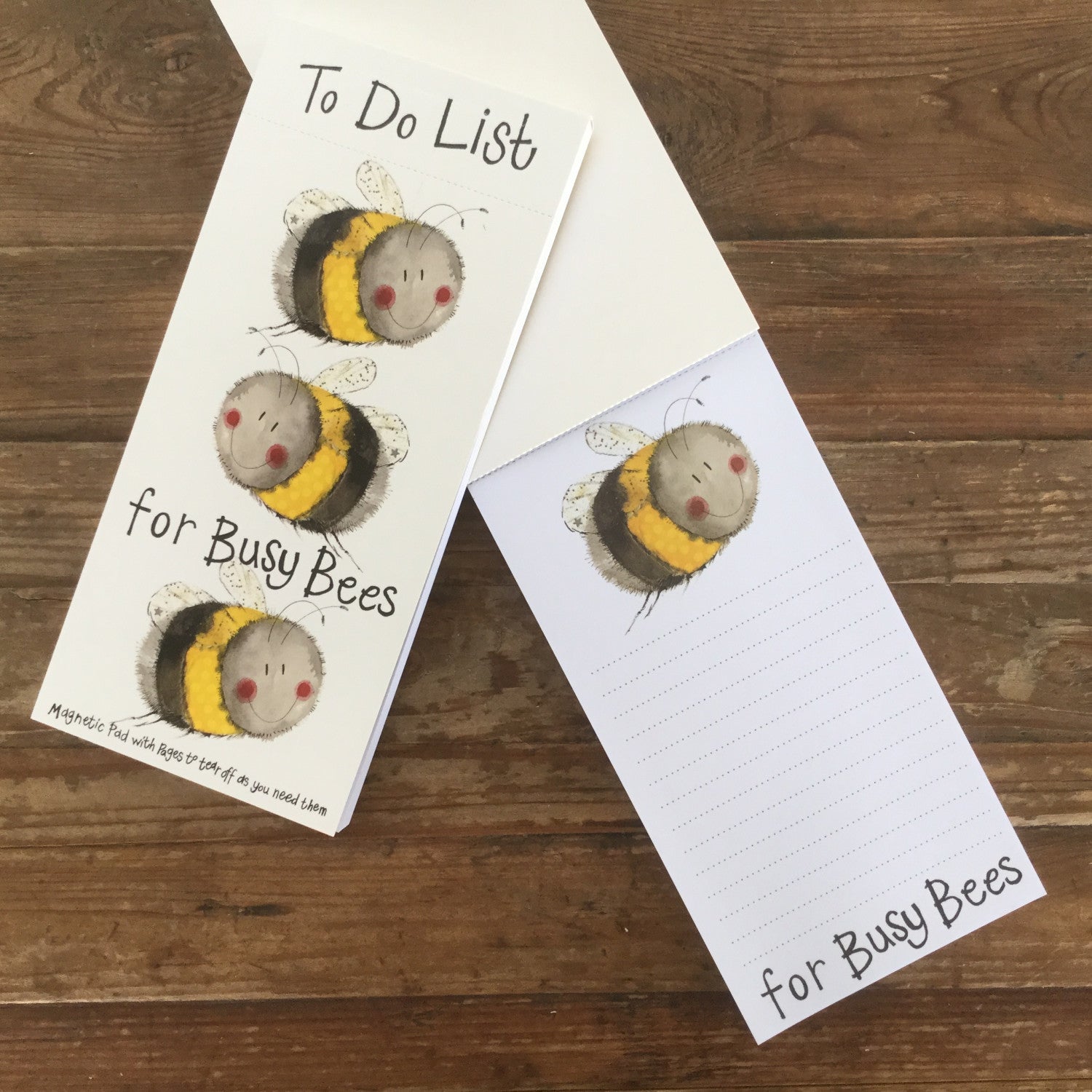 Alex Clark Bumble Bees Magnetic To Do List – Sonia of Beaumaris