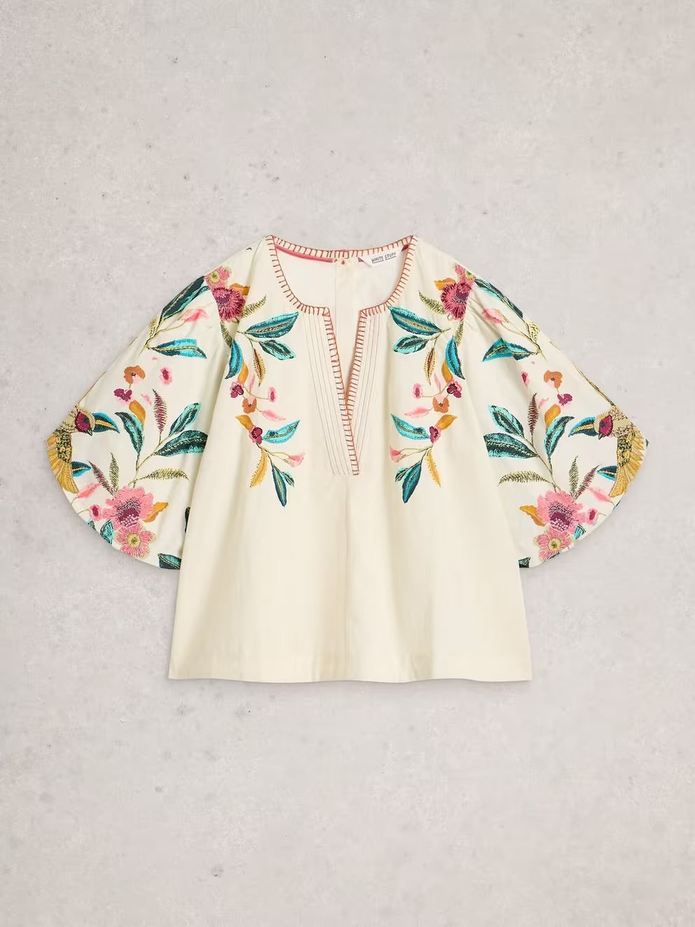 White Stuff Maeve Embroidered Top