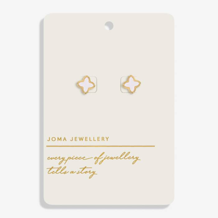 Joma Jewllery Style Stories Mother of Pearl Earrings