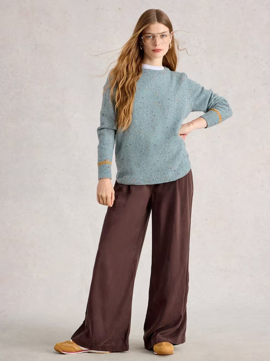 White Stuff Talia Nep Crew Neck Jumper