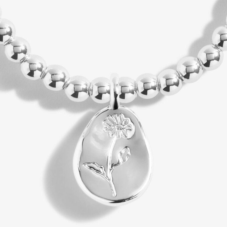 Joma Jewellery Birth Flower A Little 'April' Daisy Bracelet