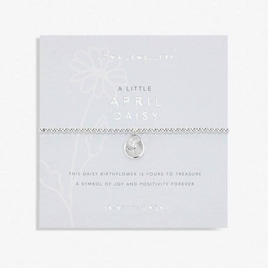 Joma Jewellery Birth Flower A Little 'April' Daisy Bracelet