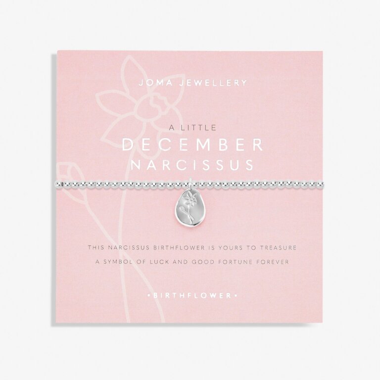 Joma Jewellery Birth Flower A Little 'December' Narcissus