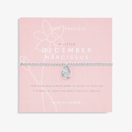 Joma Jewellery Birth Flower A Little 'December' Narcissus