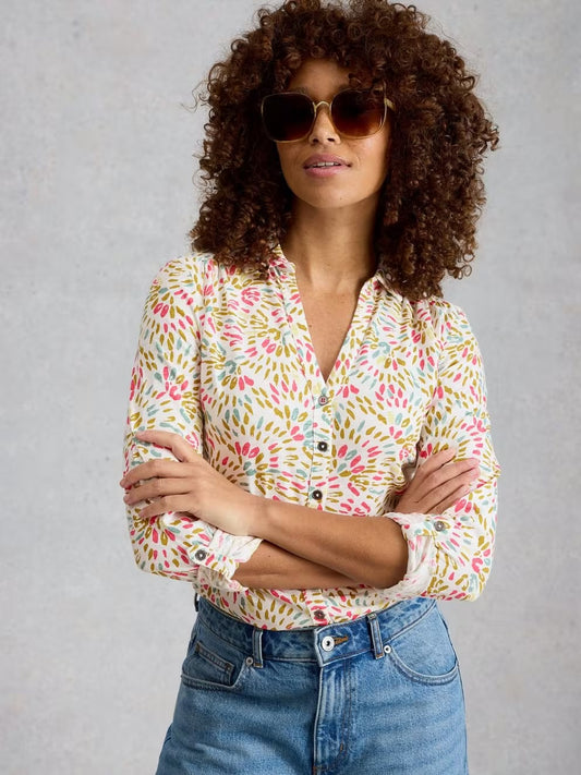 White Stuff Annie Jersey Shirt