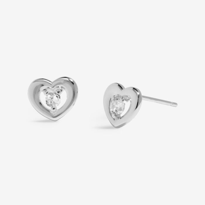 Joma Jewellery Moments To Shine ‘Wonderful Mum’ Silver Stud Earrings