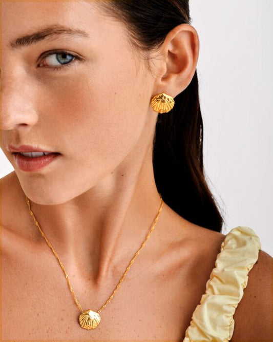 Katie Loxton Cochellia Waterproof Gold Earrings