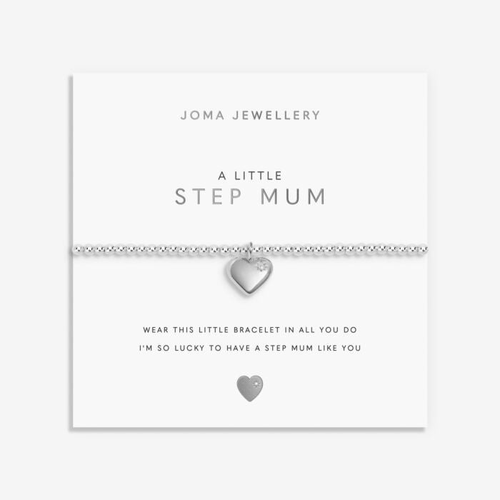 Joma Jewellery A little ‘Step Mum’ Silver Plated Bracelet