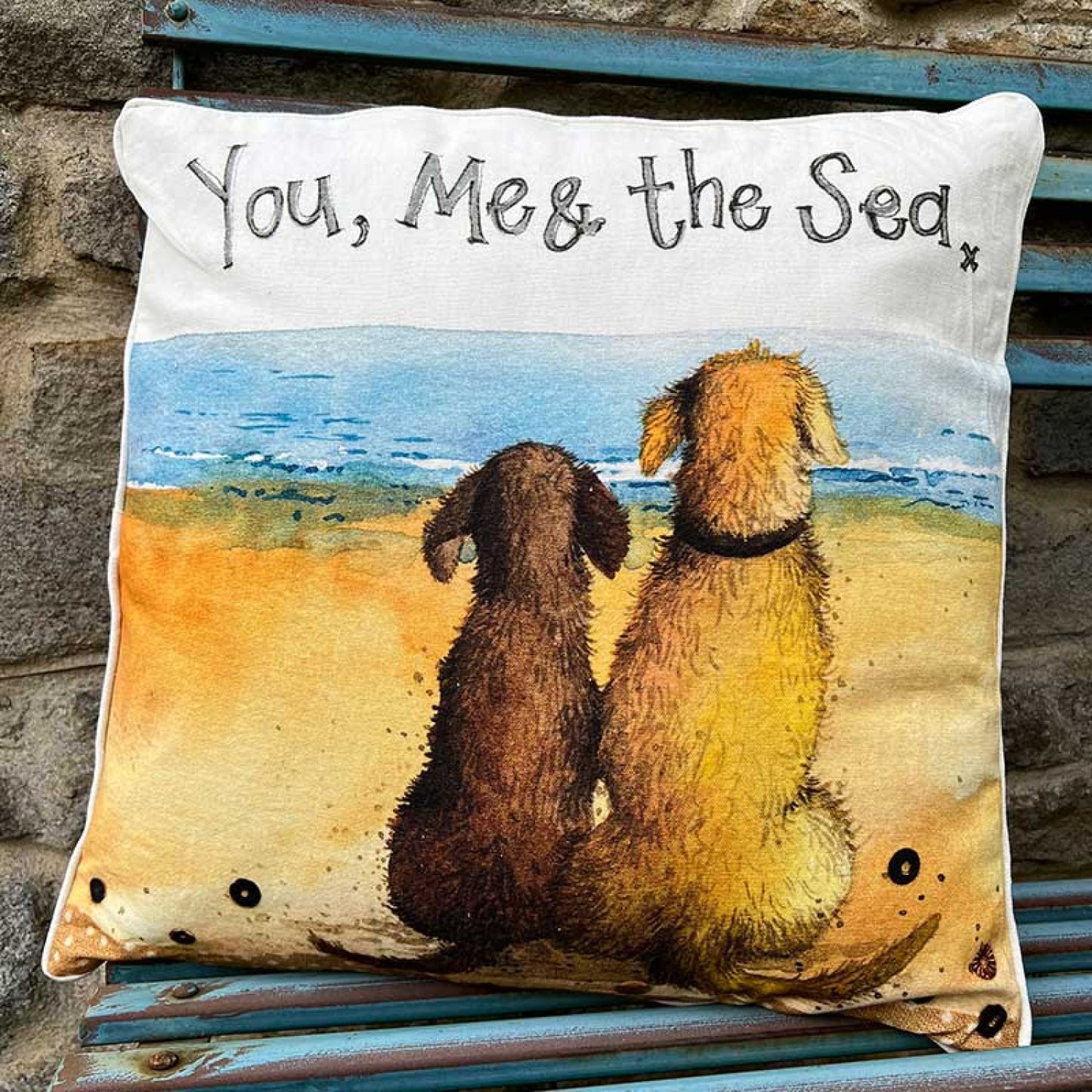 Alex Clark You, Me And The Sea Cushion