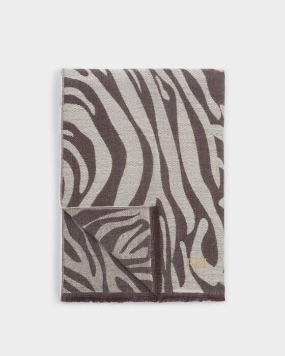 Katie Loxton Printed Blanket Scarf Zebra Print