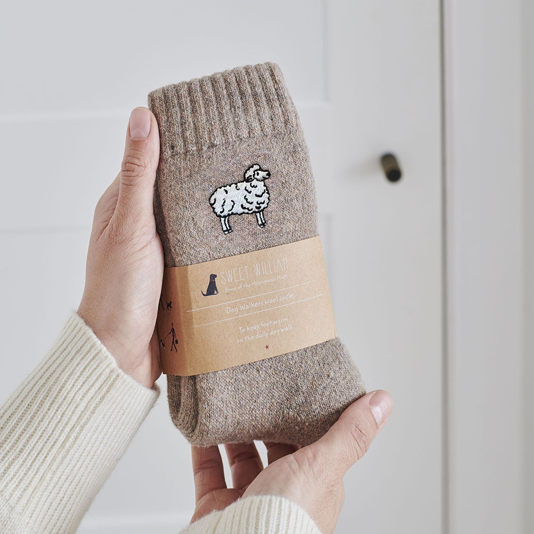 Sweet William Sheep Countryside Walking Socks