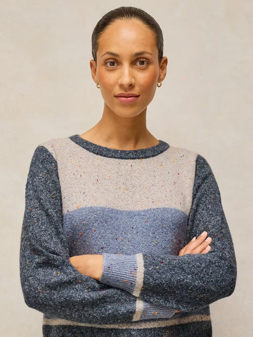 White Stuff Talia Nep Block Jumper