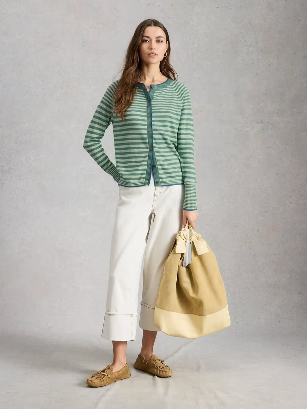White Stuff Lulu Stripe Cardigan