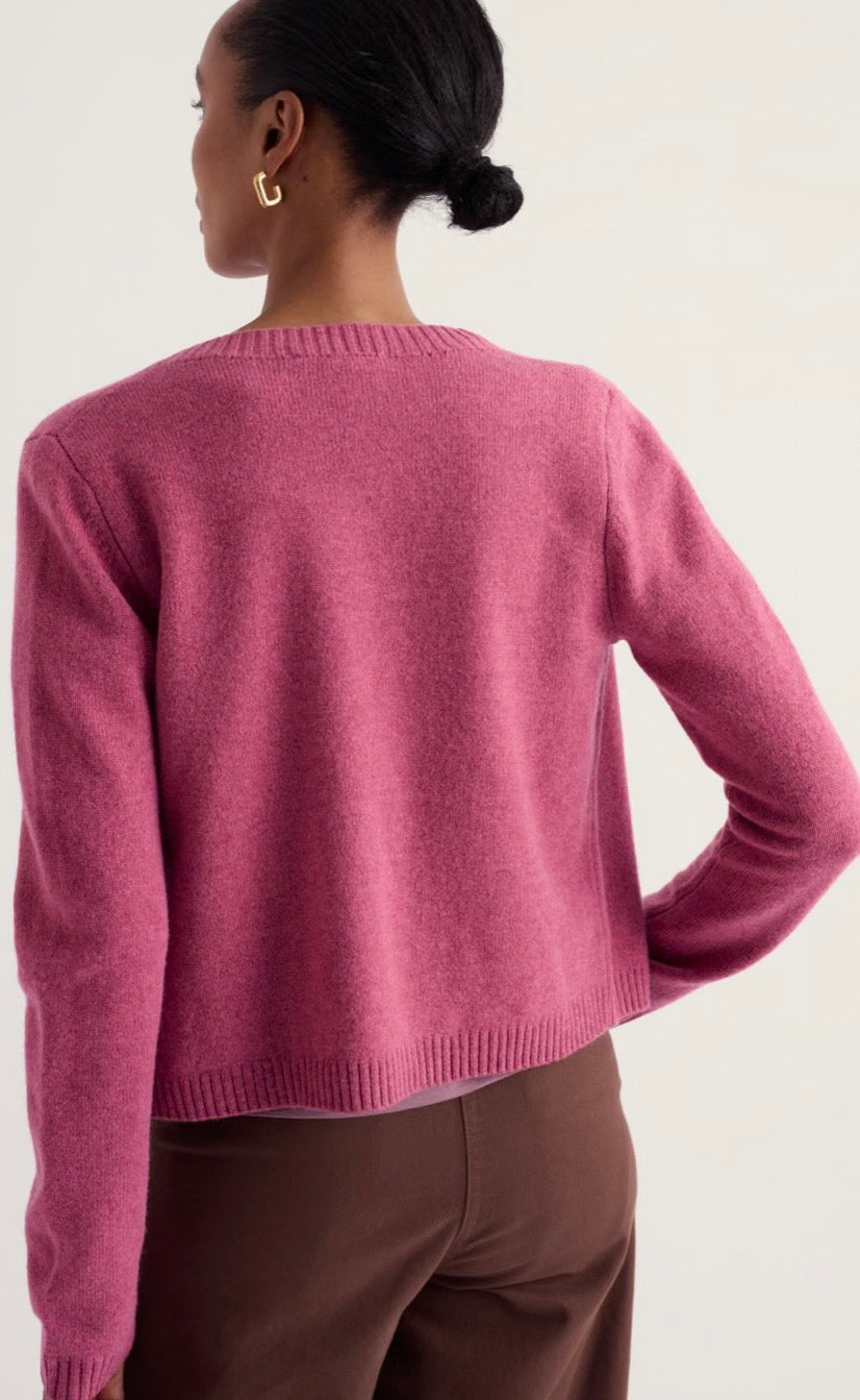 Seasalt Tern Tide Cardigan Rosa
