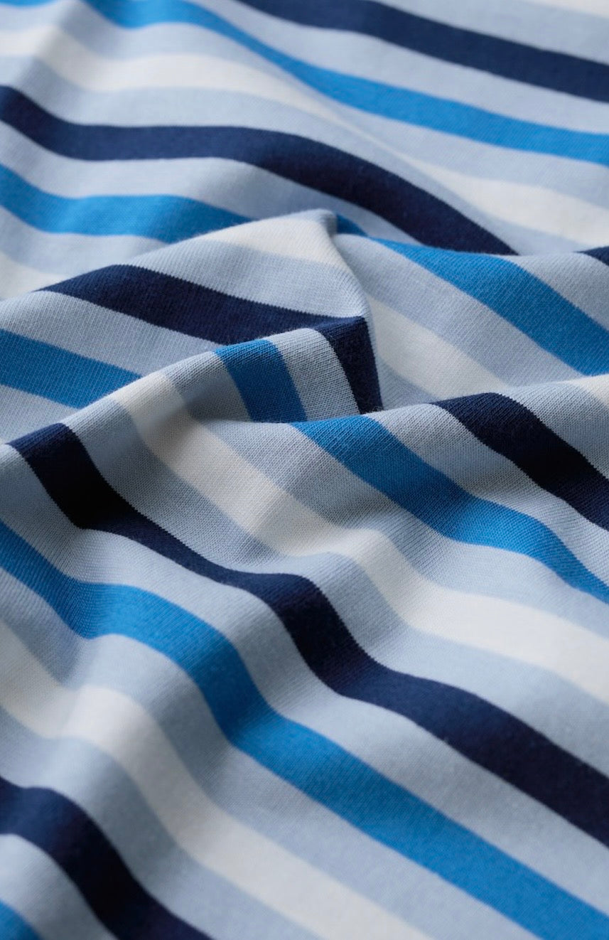 Seasalt Sailor Top Tri Mini Cornish Blue Fog