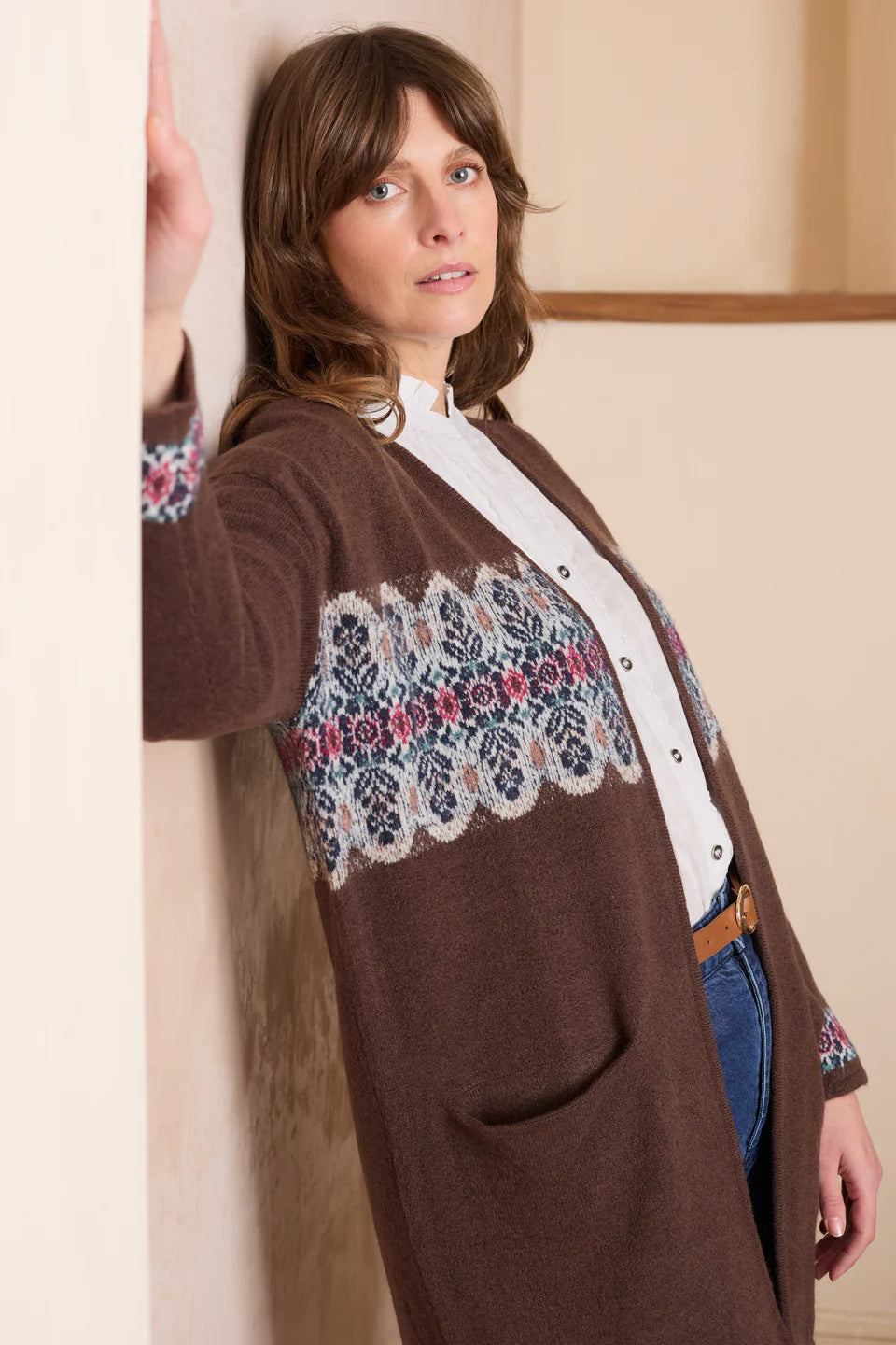 Lily & Me Isle Cardigan Fair Isle