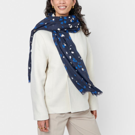 Katie Loxton Printed Foil Scarf