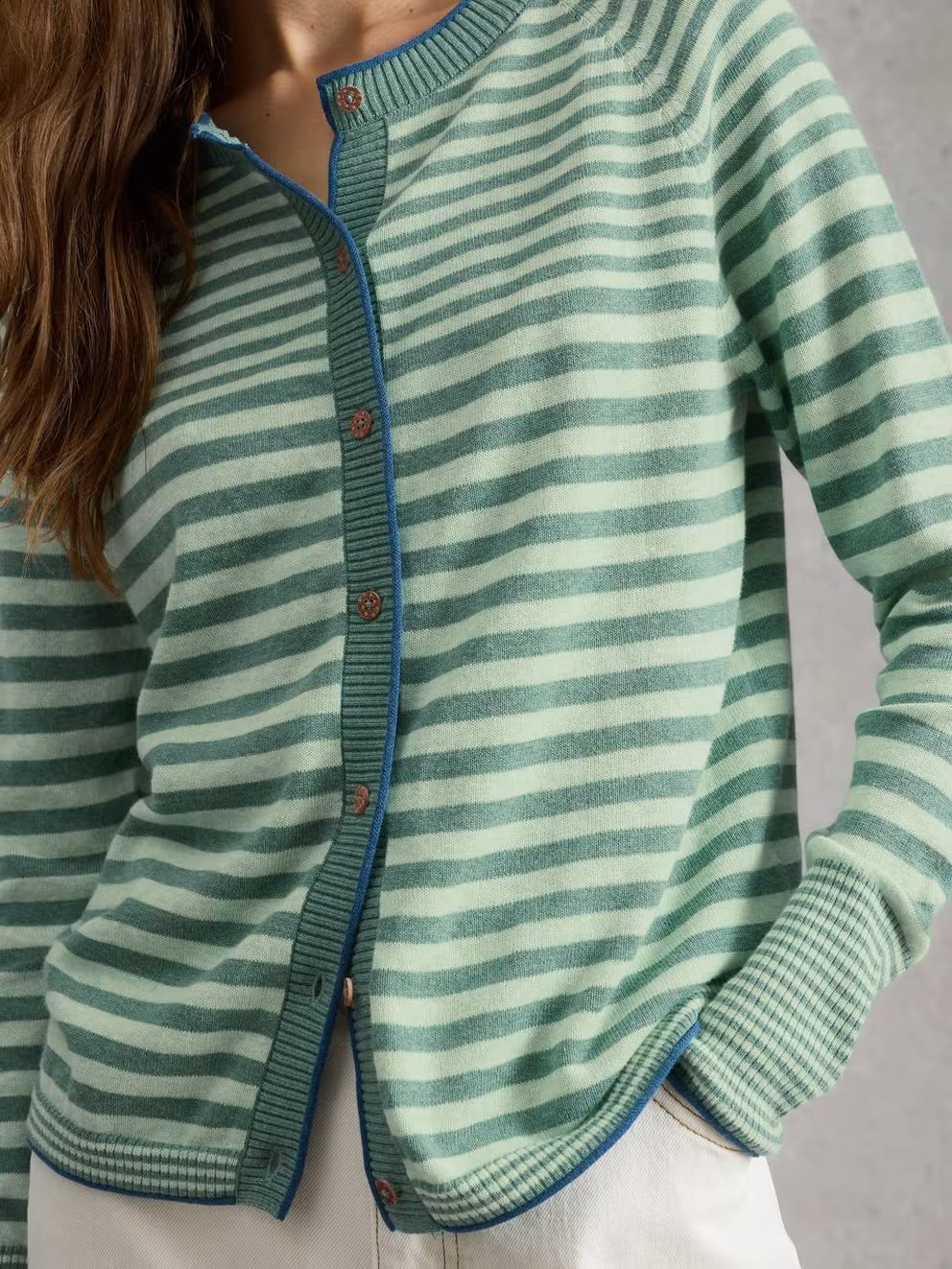 White Stuff Lulu Stripe Cardigan