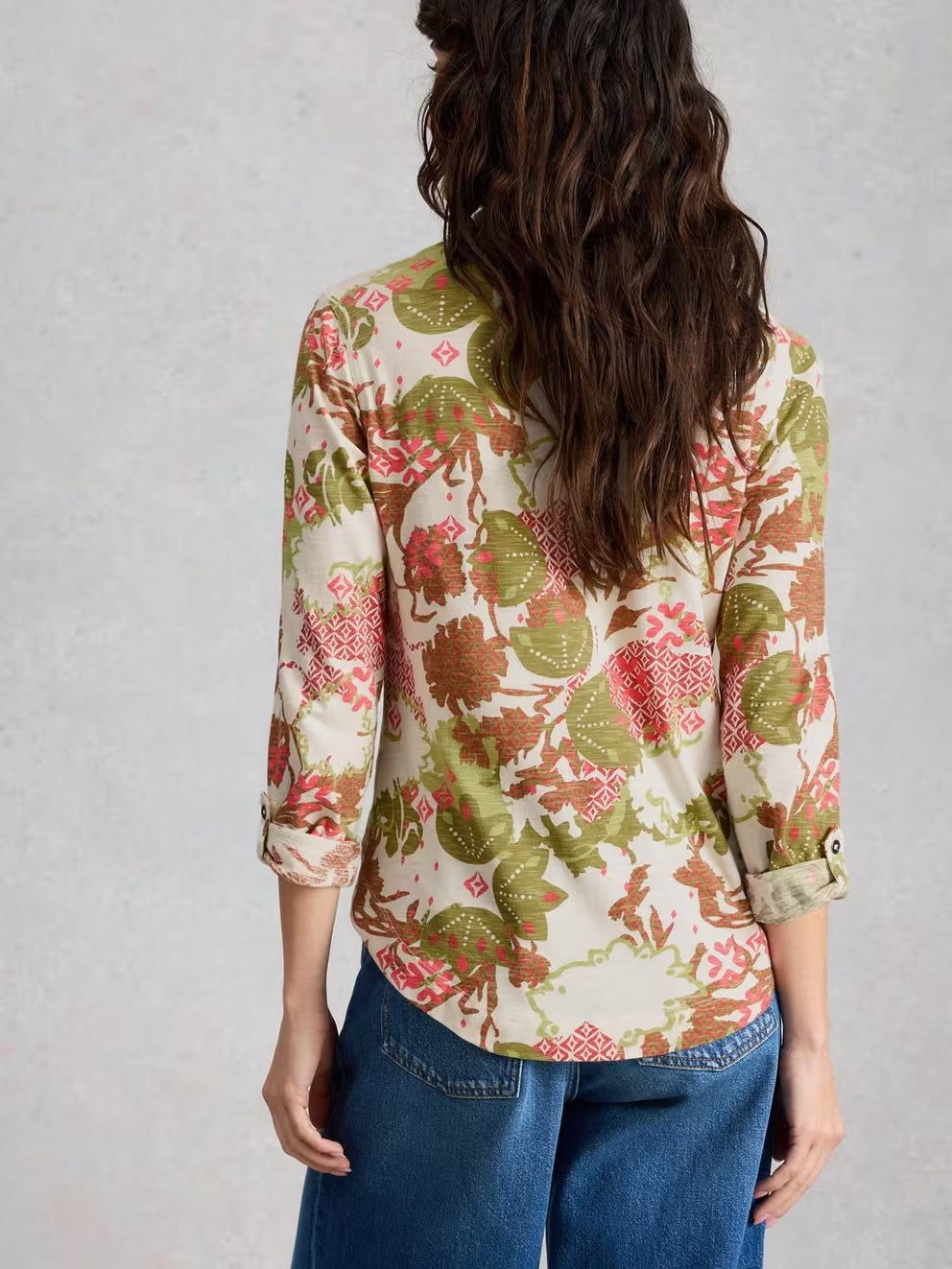 White Stuff Annie Jersey Shirt