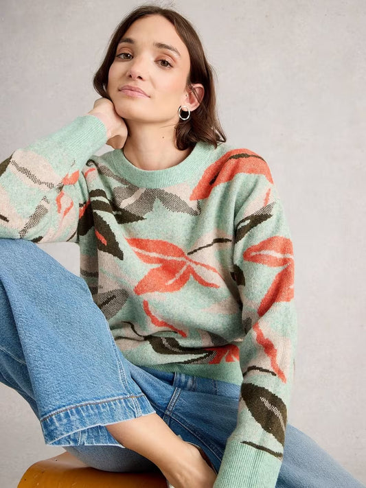 White Stuff Petal Jumper