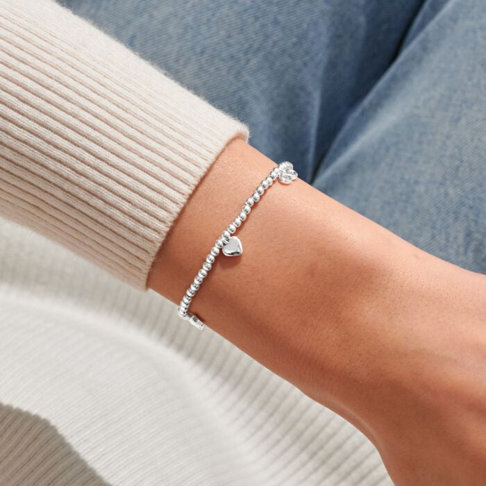 Joma Jewellery Life’s A Charm ‘Lovely Friend’ Bracelet Silver Plated