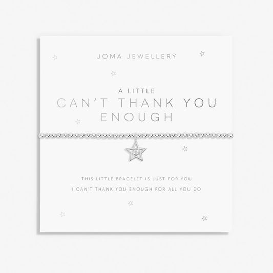 Joma Jewellery A Little 'Can’t Thank You Enough' Bracelet