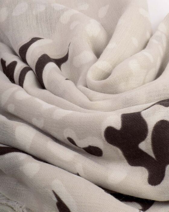 Katie Loxton Printed Foil Scarf