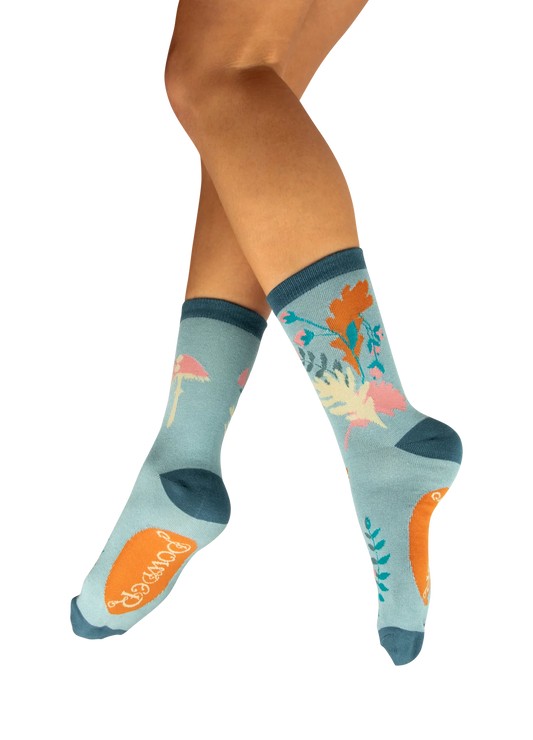 Powder Foraging Ankle Socks