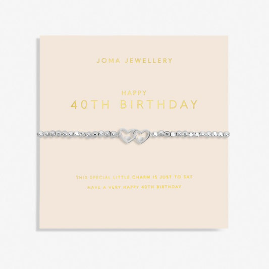 Joma Jewellery Forever Yours "40th Birthday" Bracelet
