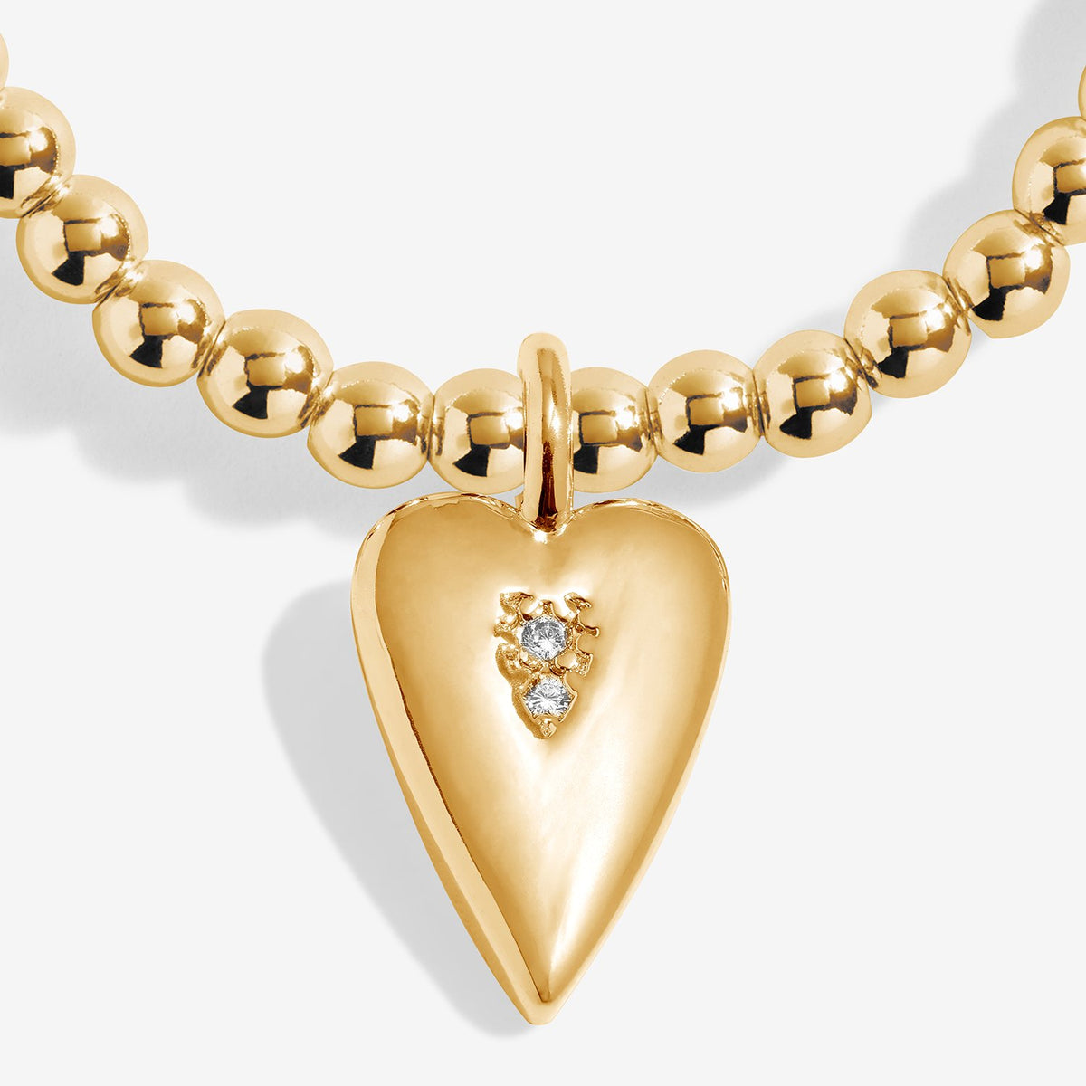 Joma Christmas A Little 'Merry Christmas Wonderful Mum' Bracelet In Gold Plating