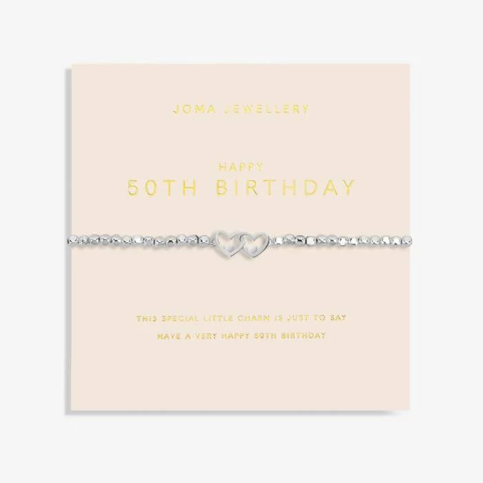 Joma Jewellery Forever Yours "50th Birthday" Bracelet