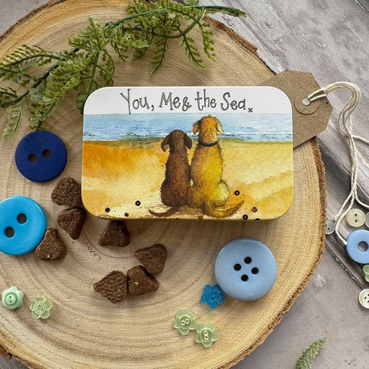 Alex Clark You, Me and the Sea Small Rectangle Tin