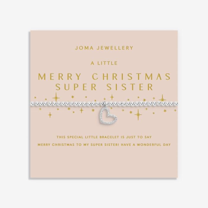 Joma Jewellery A Little Merry Christmas Super Sister Bracelet