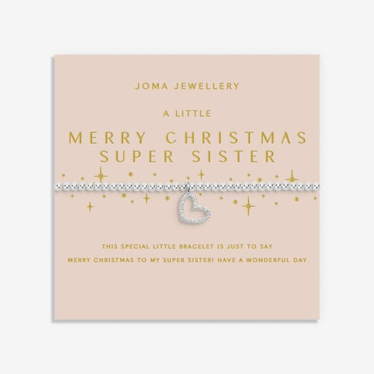 Joma Jewellery A Little Merry Christmas Super Sister Bracelet