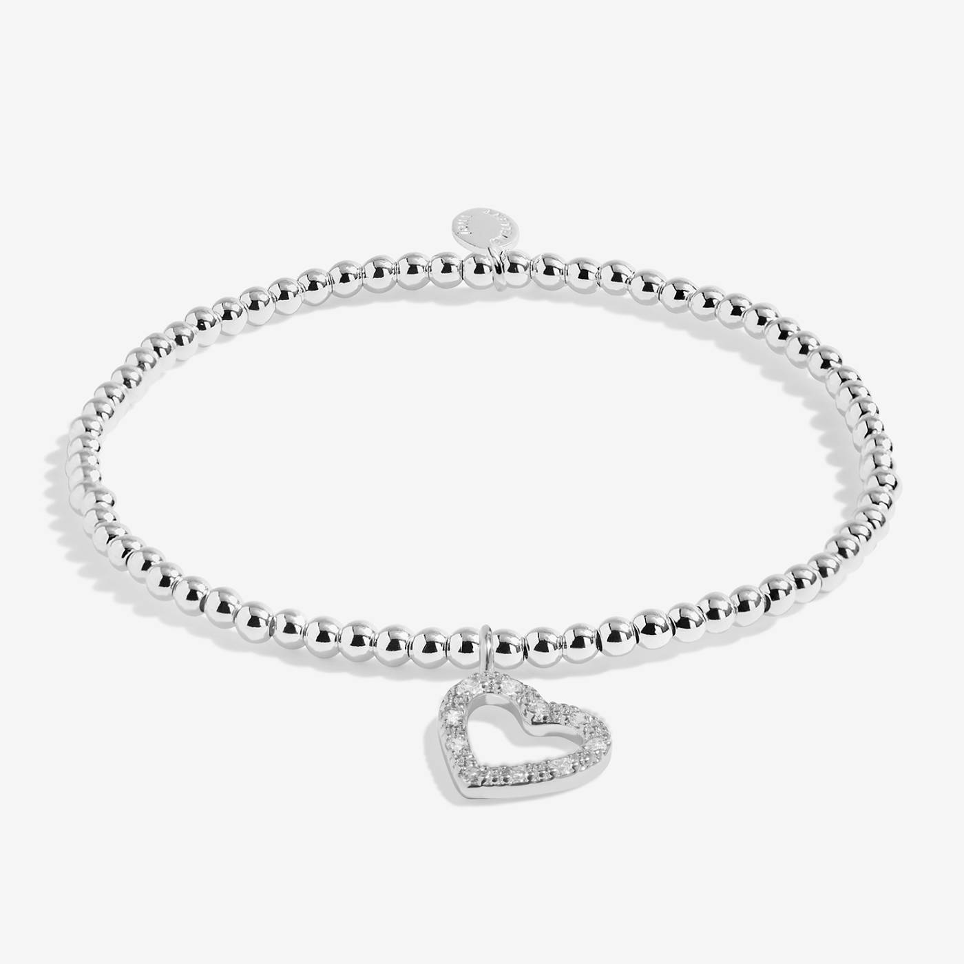 Joma Jewellery Confetti A Little 'Happy Birthday Daughter' Bracelet In Silver Plating