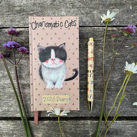 Charismatic Cats 2026 Pocket Diary