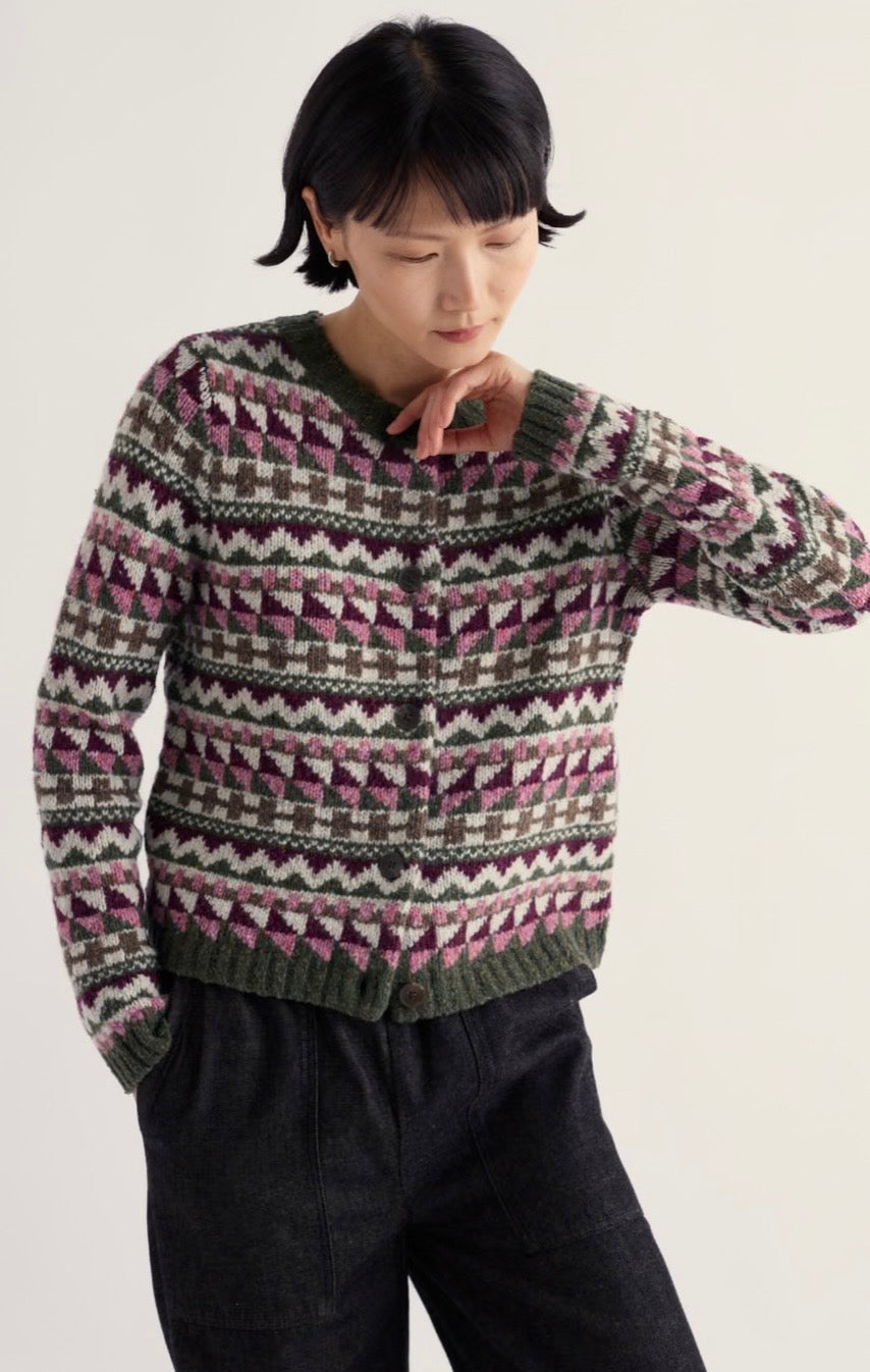 Seasalt Dawson Pick Cardigan Fairisle