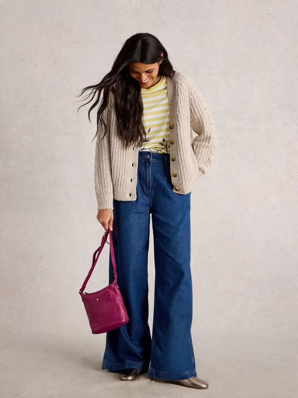 White Stuff Sally Slub Cardigan